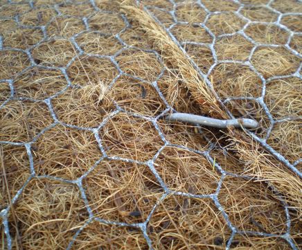 Rockmat™ - steel-reinforced erosion control mat for slopes and embankments