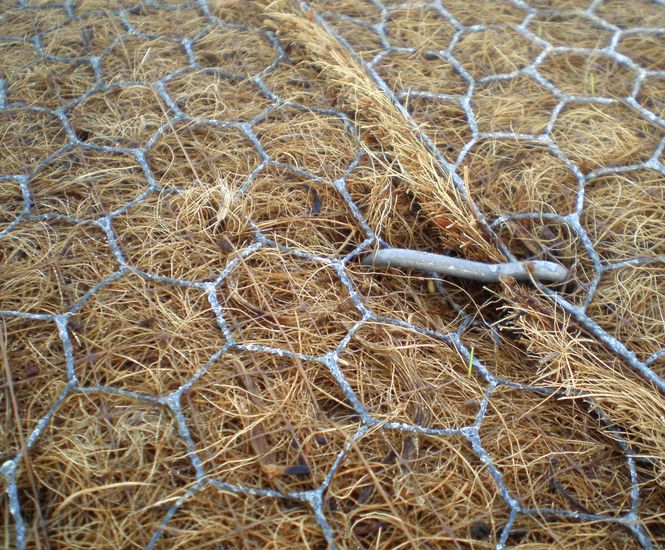 Rockmat™ - steel-reinforced erosion control mat for slopes and embankments