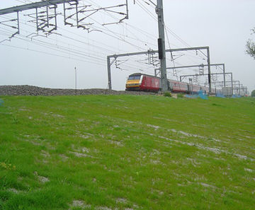 F3 fire-retardant erosion control