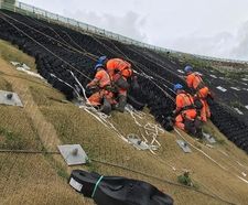 Greenfix solutions for Scarborough slope stabilisation