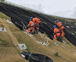 Greenfix solutions for Scarborough slope stabilisation