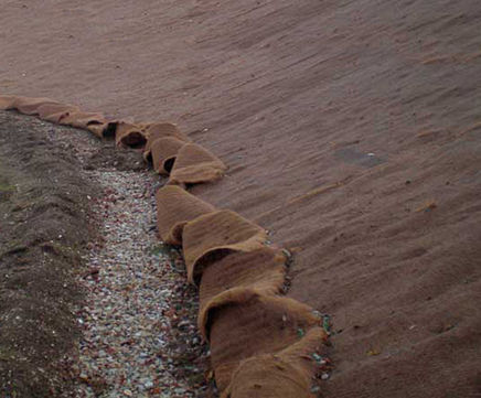 Rabbit Mat R - anti-burrowing steel mesh erosion control mat for slopes