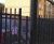 Security fence and bespoke roof for community centre 3