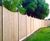 Concave featherboard fencing panels 2