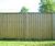 Hit and Miss - vertical timber fencing 6