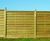 Hit and Miss horizontal timber fencing 9