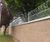 Barbed tape and wire wall / fence / gate topping 1