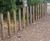 Jakure® treated timber bollards - square/machine rounded 0