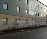 Barbican® SR1 - vertical bar security-rated fencing - on this page