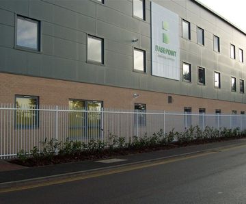 Barbican® SR1 - vertical bar security-rated fencing
