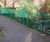 Anti-trap bow top fencing and gates secure infant school 0