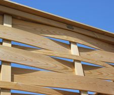 Jacksons woven fence panels 