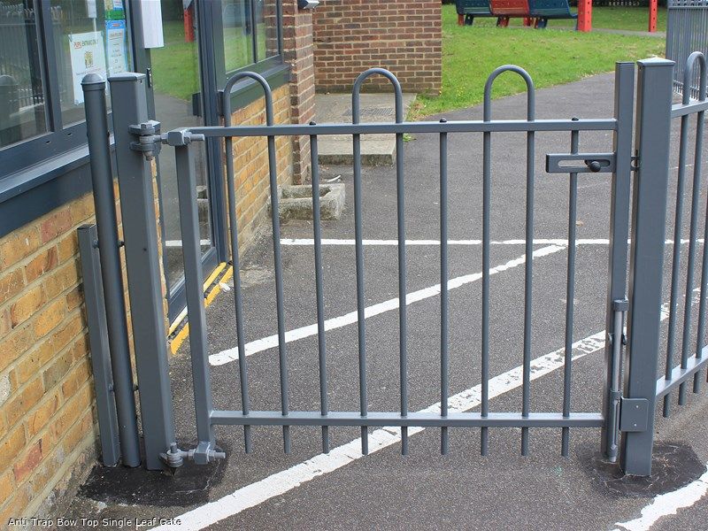 Images for Self closing Anti Trap playground gate