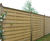 Hit and Miss horizontal timber fencing 2