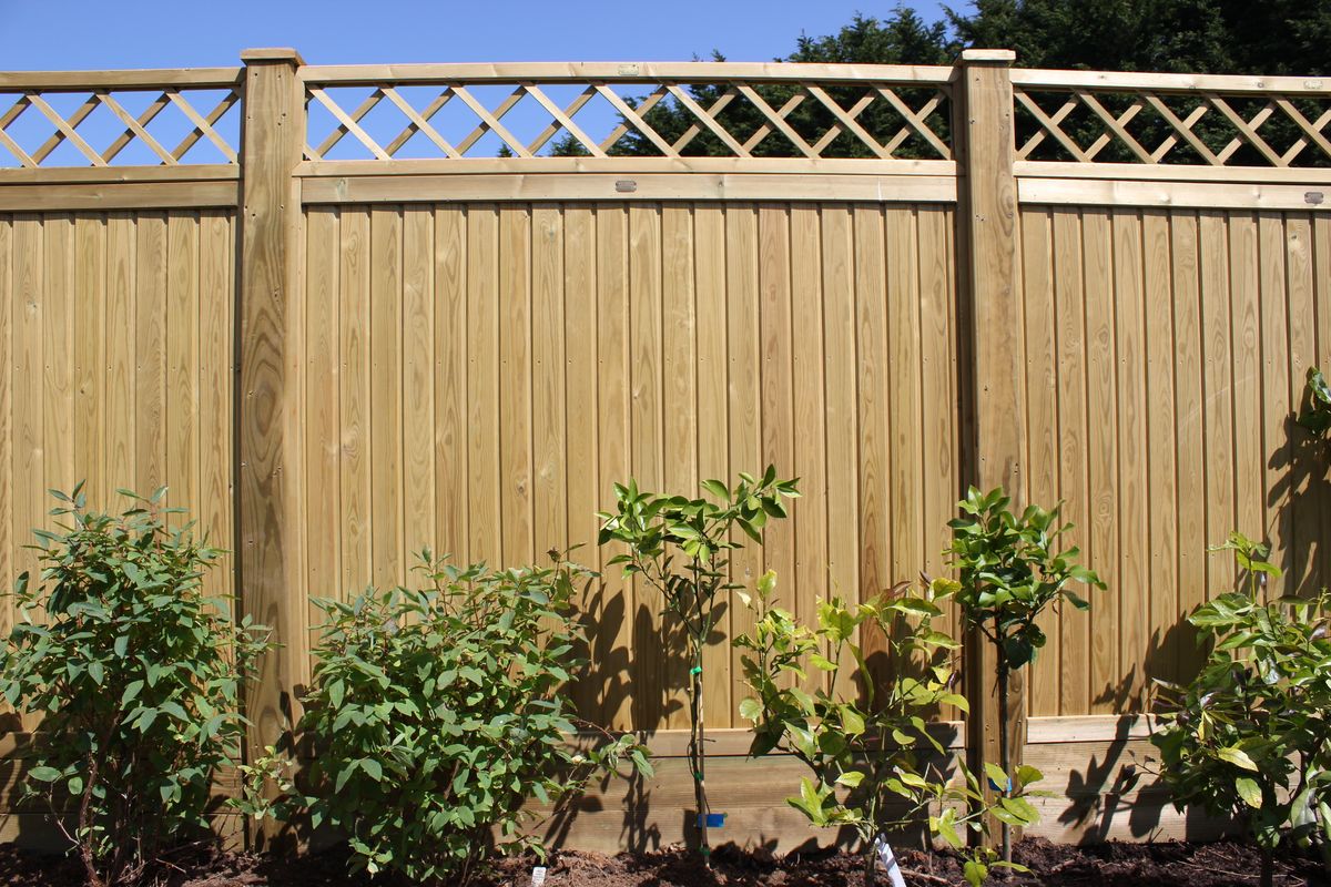Tongue and groove effect panels Jacksons Fencing ESI External Works