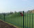 Anti-trap bow-top fencing safely secures new playground 1