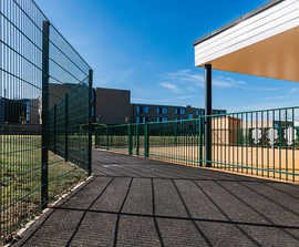 Secure perimeter and sports fencing for primary school