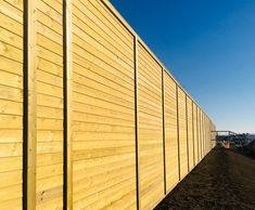 Acoustic fencing for UK's most wildlife-friendly estate