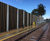 Acoustic barrier reduces noise pollution at train depot 0
