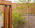 Timber hit & miss panels for garden at NHS Spinal Unit 2