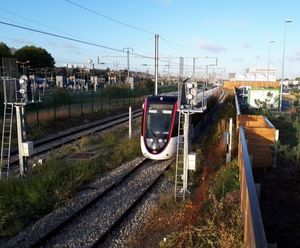 Acoustic fencing provides noise mitigation at tram depot