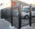 Vertical bar perimeter fencing for Scout facility 1