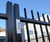 Vertical bar perimeter fencing for Scout facility 2