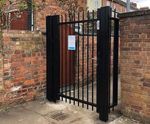 Secure alley gates reduce crime for housing scheme