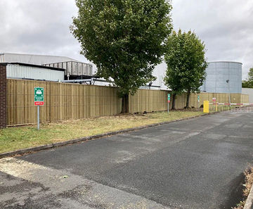 Security and privacy fencing for industrial site