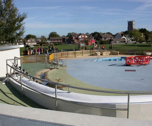 Timber playground fencing outlives play equipment