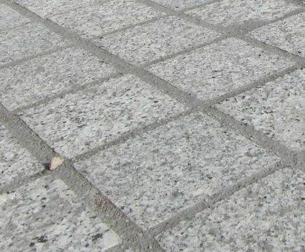 Royal White - durable granite paving stone for outdoor surfaces