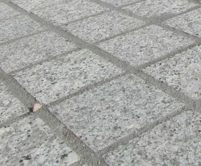 Royal White - durable granite paving stone for outdoor surfaces