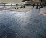 Paving and seating for Colwyn Bay promenade improvements - on this page