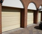 Overhead sectional garage doors