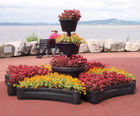 Petal plastic self-watering planter (PP-0P)