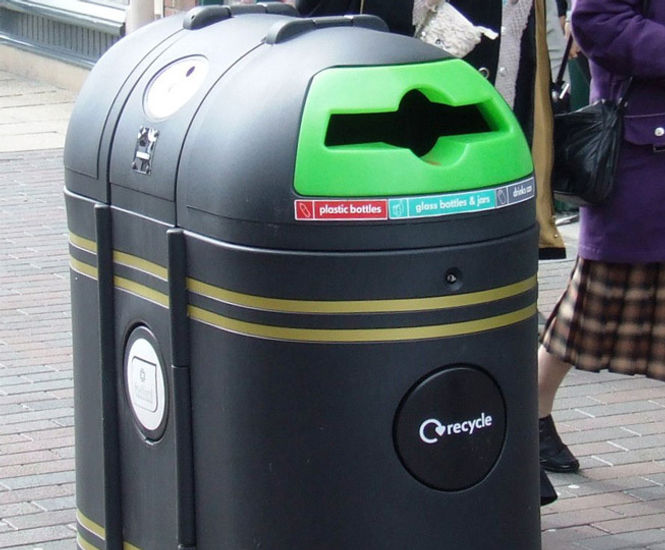 Recycling bins keep Waltham Forest open spaces clean Amberol