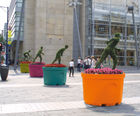 Giant Precinct self-watering plastic planter (GPP-0P)