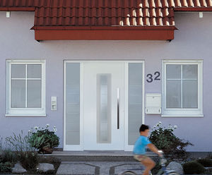 Domestic front doors