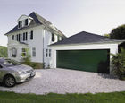 Sectional garage doors