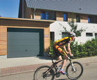 Up-and-over domestic garage doors