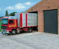 Industrial roller shutters and rolling grilles