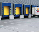 Hörmann DT dock shelters with scissor arm