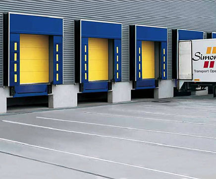 Hörmann DT dock shelters with scissor arm