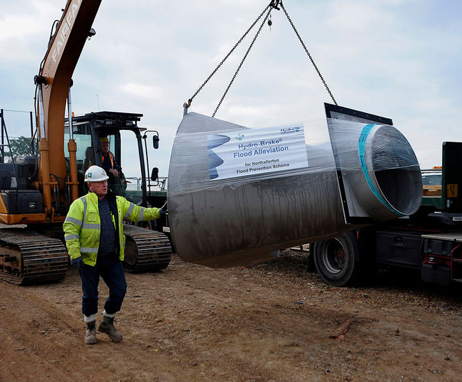 Flood alleviation scheme reduces Northallerton flooding