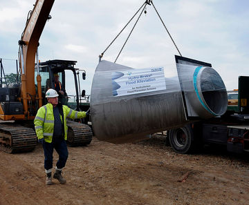 Flood alleviation scheme reduces Northallerton flooding