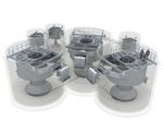 Storm King® Overflow hydrodynamic vortex separator and screen