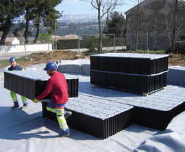 Stormcell® geocellular stormwater storage system