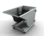 Grit Decanter non-mechanical dewatering system
