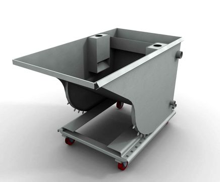 Grit Decanter non-mechanical dewatering system