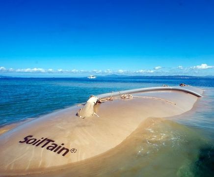 SoilTain® Tubes for coastal protection